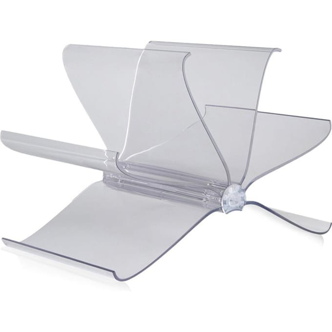 Kartell Front Page tijdschriftenhouder - glashelder