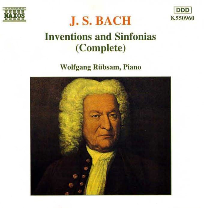 Wolfgang Rübsam - J.S. Bach: Inventions & Sinfonias (CD)
