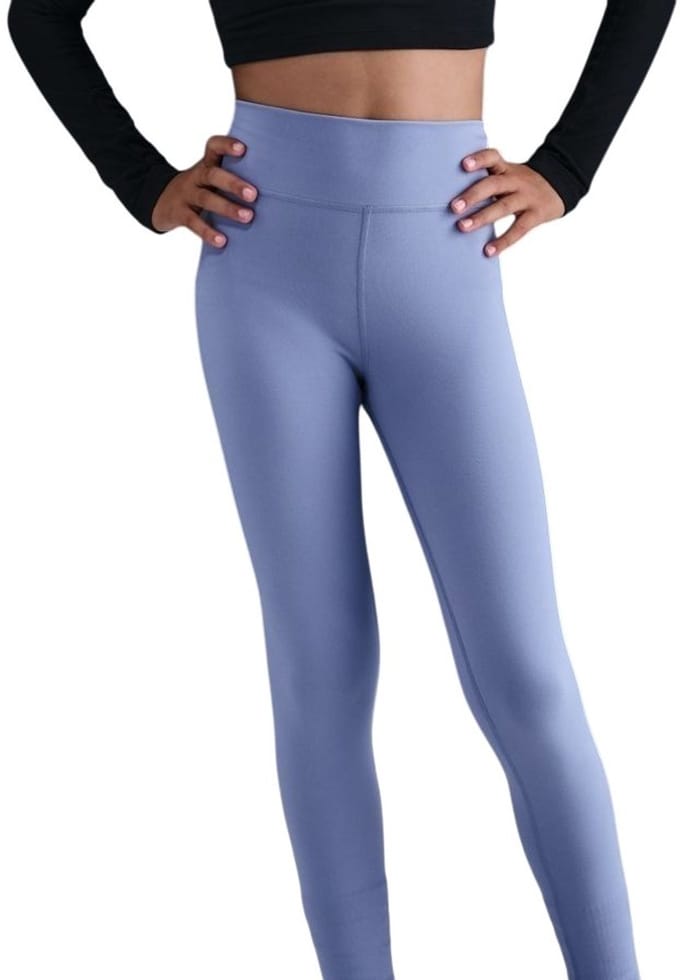 Nike One Dri-FIT Legging - Paars - Maat L (147-158) - Meisjes - Kids