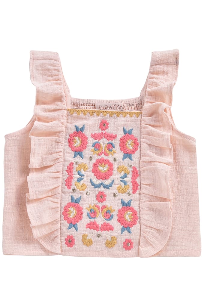 Louise Misha Top Hadiya Blush Größe: 6M | Hemden Outlet | kids