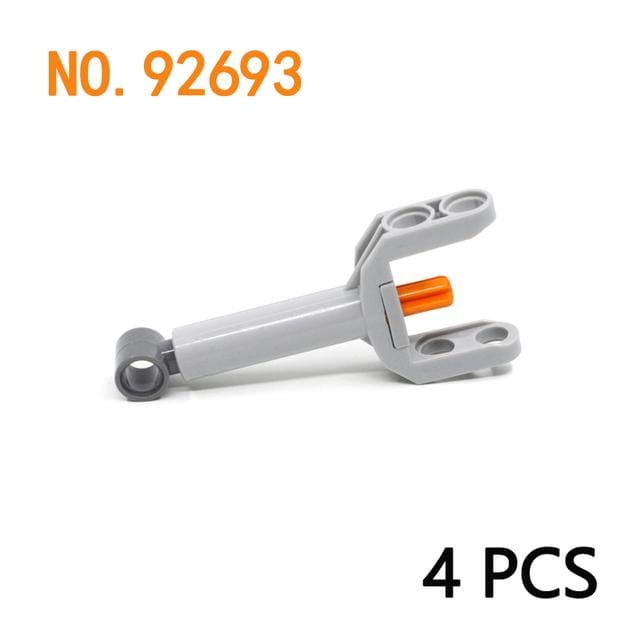 Pièces Techniques de Moteur Fonctions Multiples Puissance 8293 8883 Outil Servo Moteur de Train Ensembles de Modèles Pf Blocs de Construction Compatibles Tous s gray
