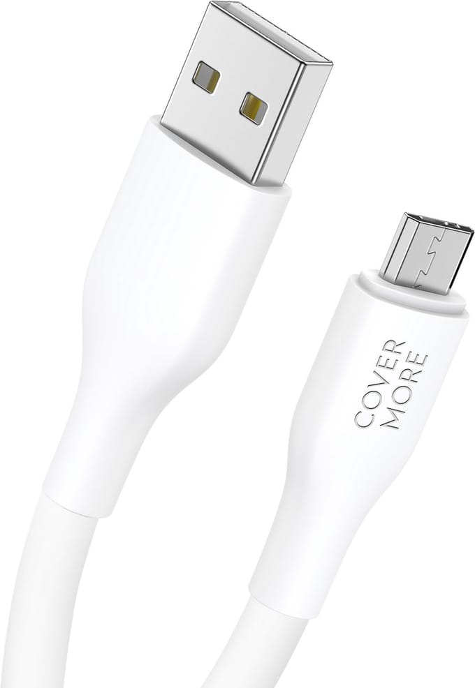 Micro usb kabel - Oplader - Geschikt voor kobo, ps4, ereader, controller, Samsung smartphone, tablet met oude ingang - Micro usb - 1m - Wit