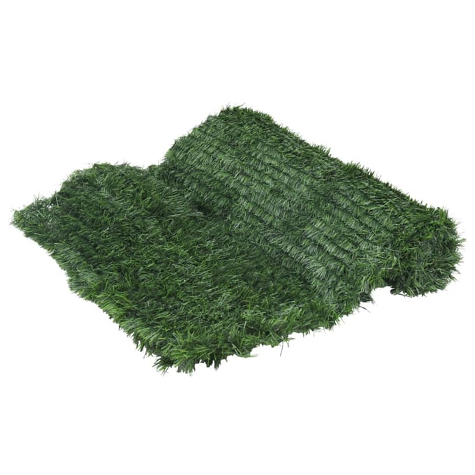 vidaXL - Tuinscherm - kunstgras - 1x10 - m - groen