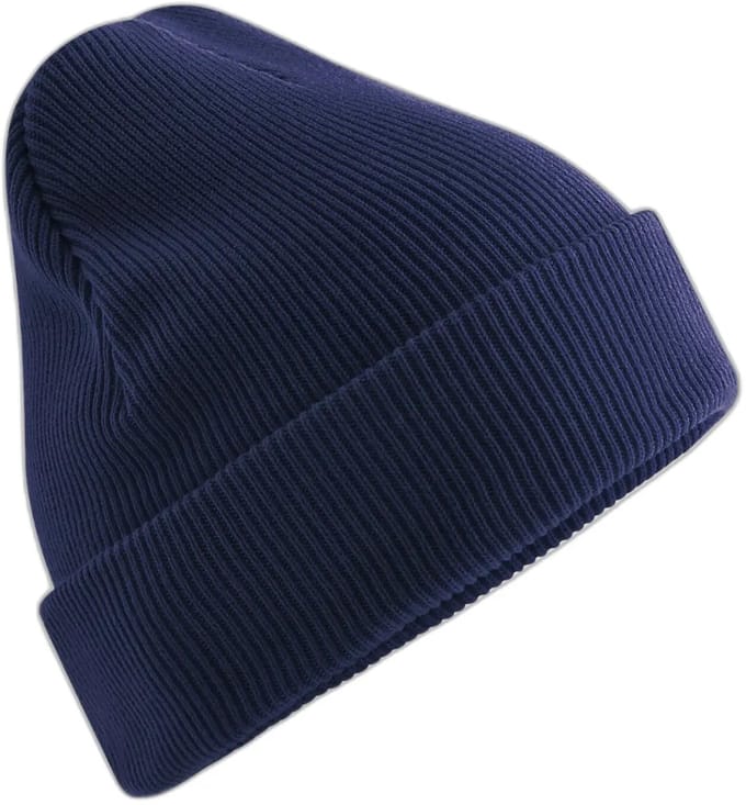 Organic Cotton Original Cuffed Beanie - Oxford Navy - One Size