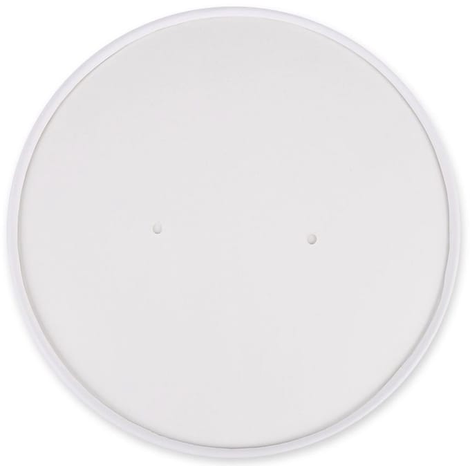 NATURE Star deksel voor saladeschaal Only Paper, 185 mm, wit