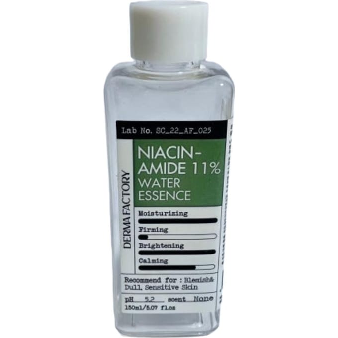 Derma Factory Niacinamide 11% Water Essence 150ml gray