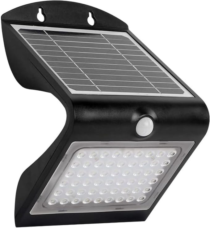 Led Solar Lamp - Buitenlamp Sensor - Tuin Verlichten - Beweging Twilight Sensor - 120 Graden Hoek - Zwart