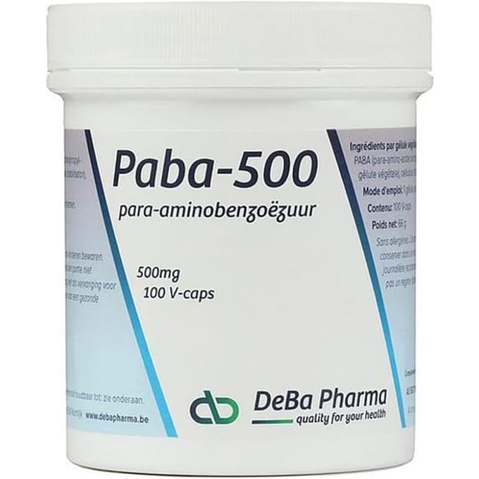 Paba Caps 100x500mg Deba