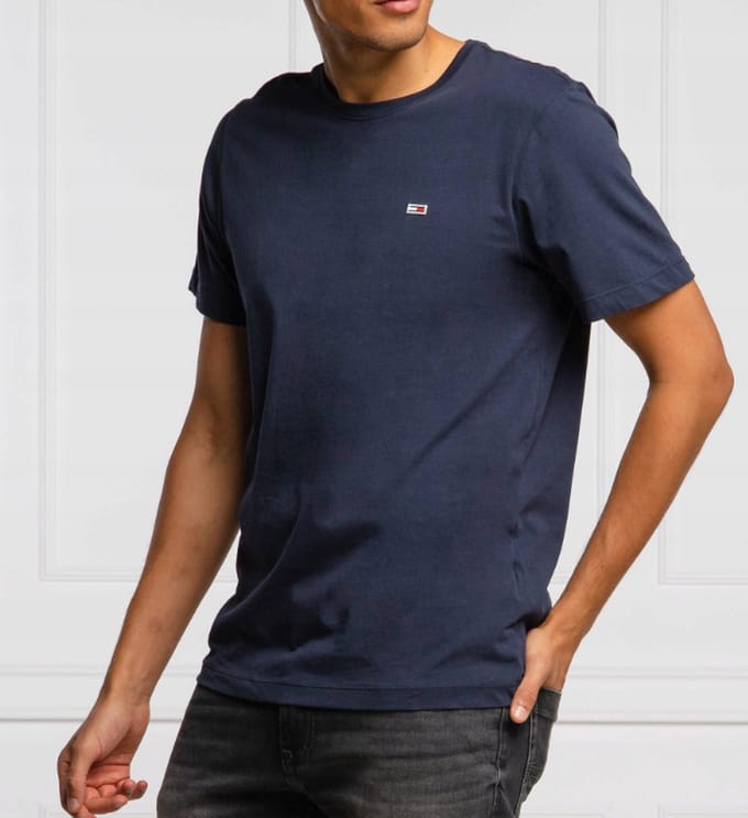 Tommy Jeans | Crew neck T-shirt | Twilight navy - blauw | Regular fit | L