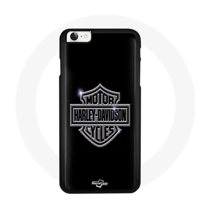 Coque maniacase pour iphone 8 Harley Davidson logo zwart