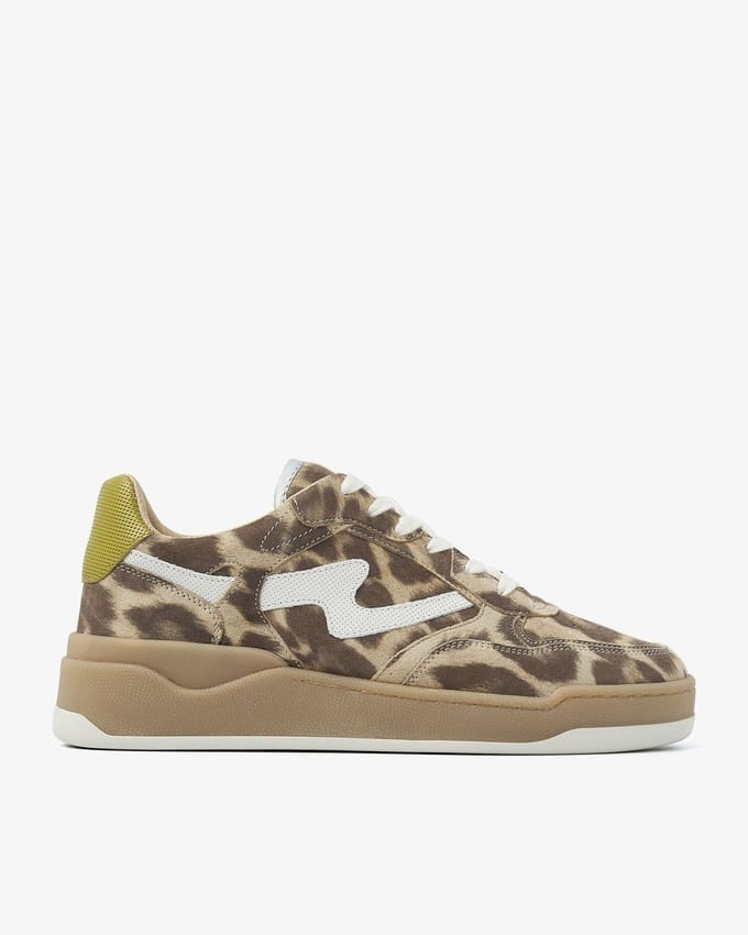 VIA VAI Sam Levi Sneakers dames - Leer - Bruin