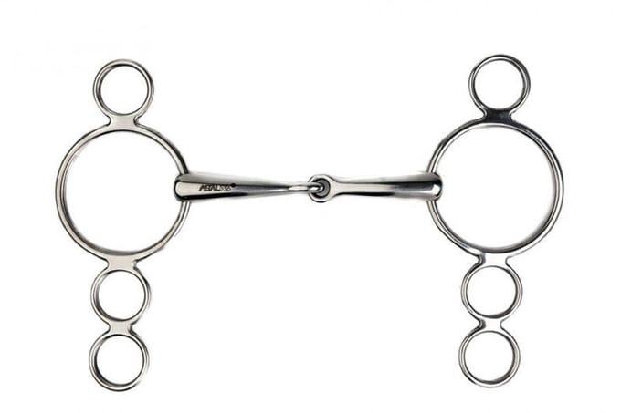 Metalab Verstelbaar 4 ringen bit M Zilver