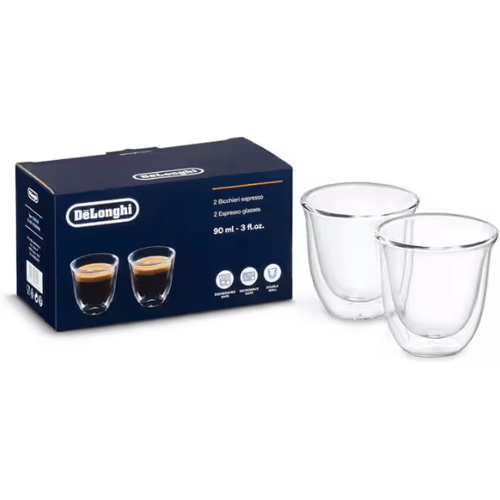 DELONGHI - Glas espresso - 90ml - 2 stuks - 5513284151