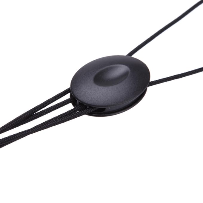 Verstelbare Saxofoon Sax Nekband Leer Nylon Gevoerd met Haaksluiting gray