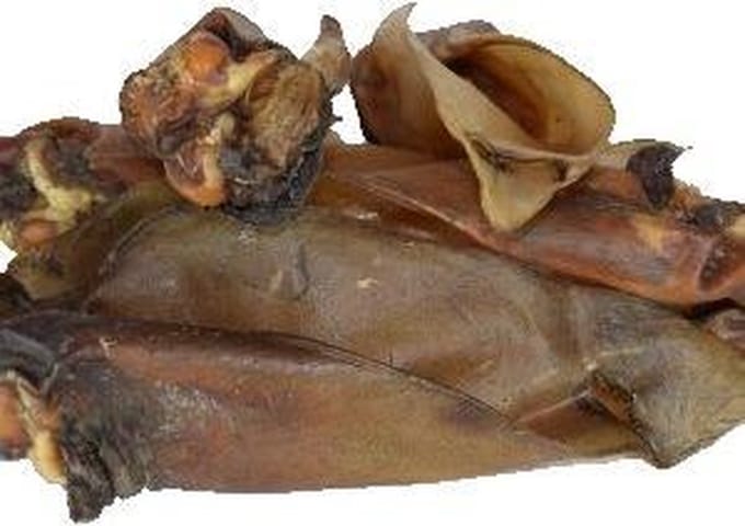 Runderoren met pit- hondensnacks rund - 100 stuks