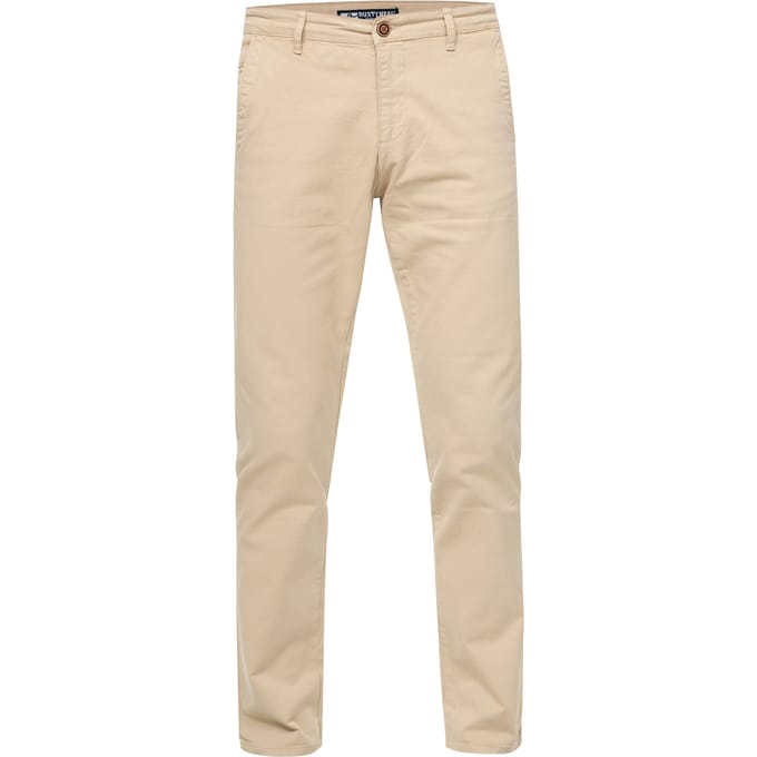 Chino broek "MARSU" regular fit katoen stretch