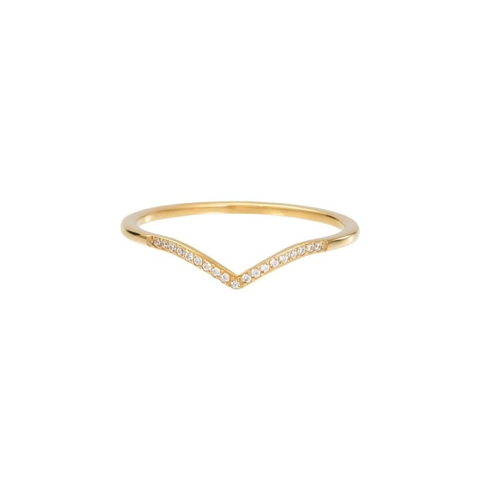 Fame-Venus with stones-Goudkleurig-Dames Ring