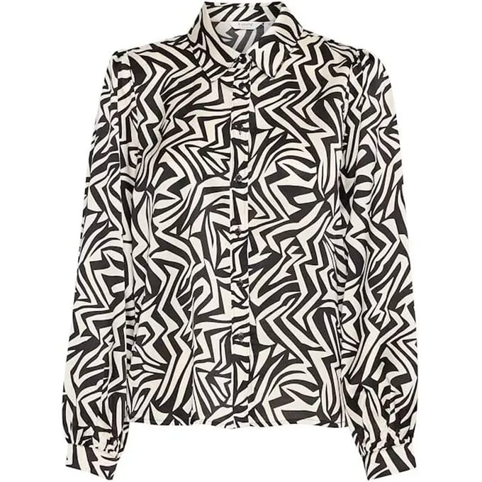 Vrouwenblouse b.young Gemotrine