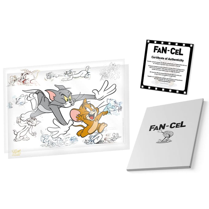 Fan-Cel Tom & Jerry Limited Edition Cell Artwork