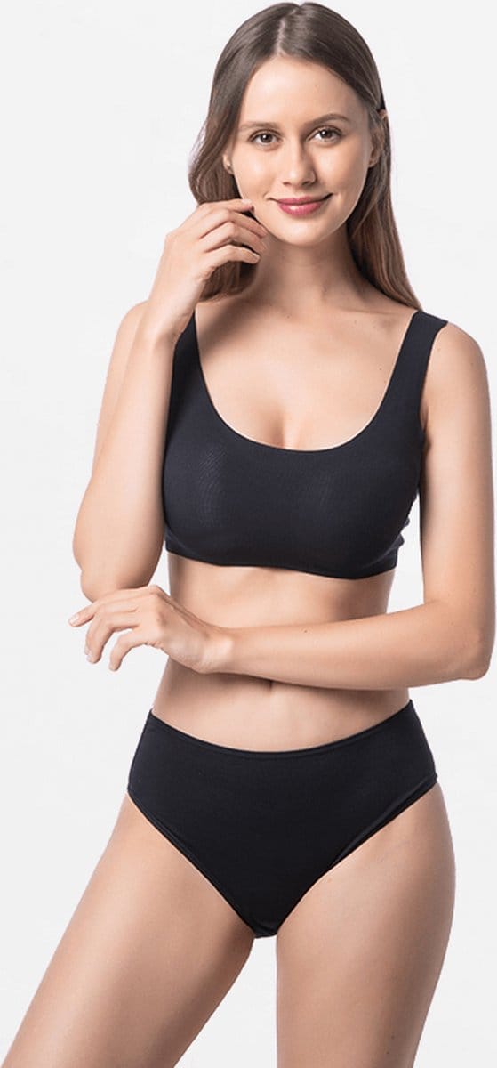 Cheeky dames slip Micro Modal vanta zwart