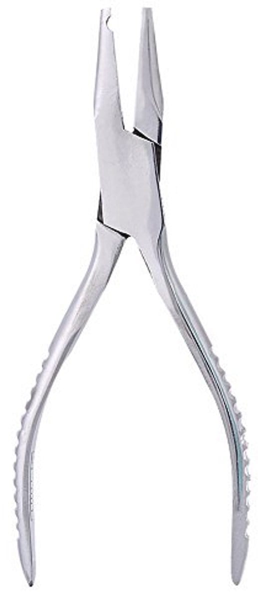 Pliers voor het verwijderen van neuspads en het aanpassen van brillen