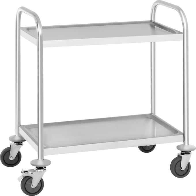 Serveerwagen - 2 dienbladen - tot 150 kg - Royal Catering