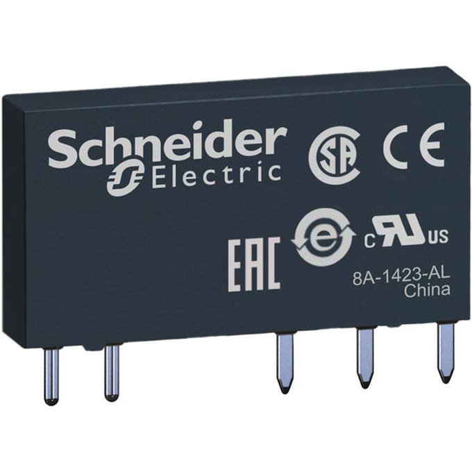 6mm Slim Interface Relais 24VDC 6A Enkele CO Contact - RSL1AB4BD [10 Stuks]