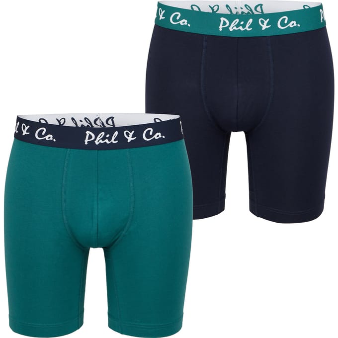 Retro Boxer Long Boxer 2-Pack