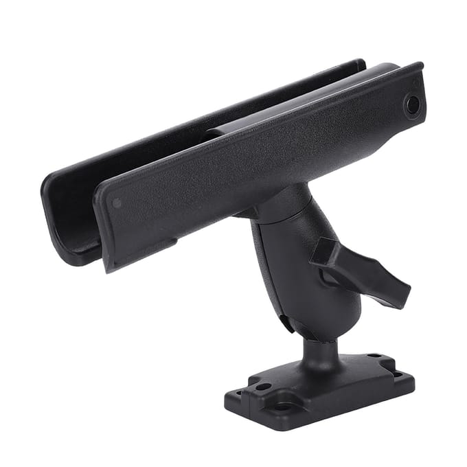 Hengelhouder voor boot 360 graden verstelbare kajakvisaccessoires black