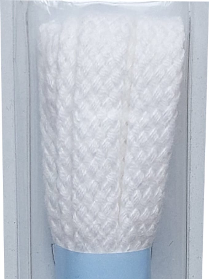 Gala Veter - Wit - Plat - Lengte 90 cm - Breedte 7 mm - Schoenveter