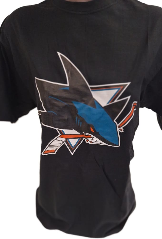 SAN JOSE SHARKS- T-SHIRT-BLACK-M