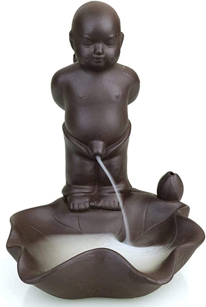 Wierookhouder Waterval Wierookbrander, wierookstokjes - Backflow Wierook Kegels