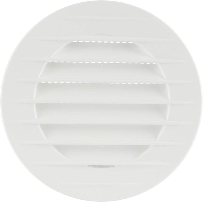 Rond Ventilatiemasker met Insectengaas in Diverse Diameters en Kleuren