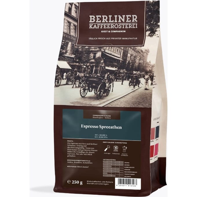 Berliner Kaffeerösterei Espresso Spreeathen 250g