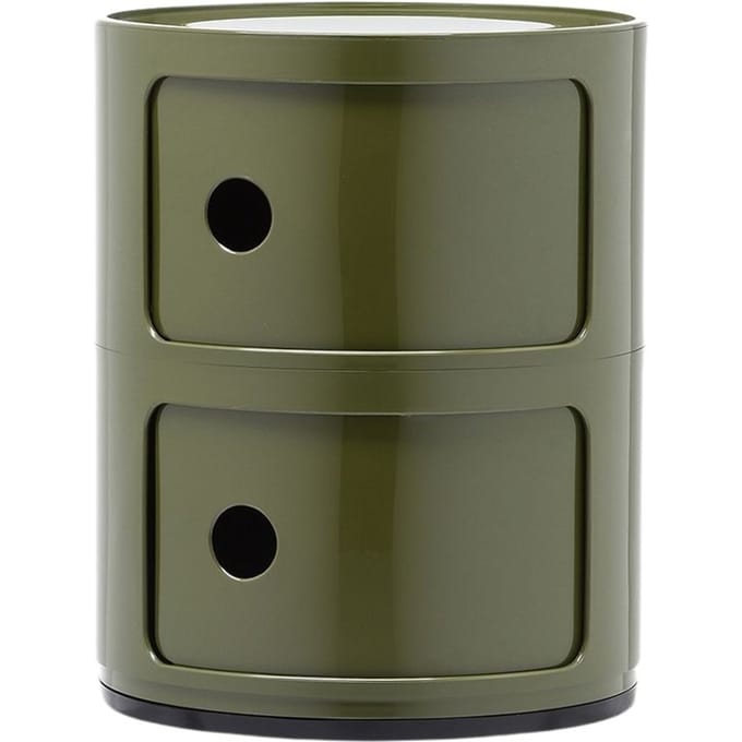 Kartell Componibili Container - 2 elementen - groen