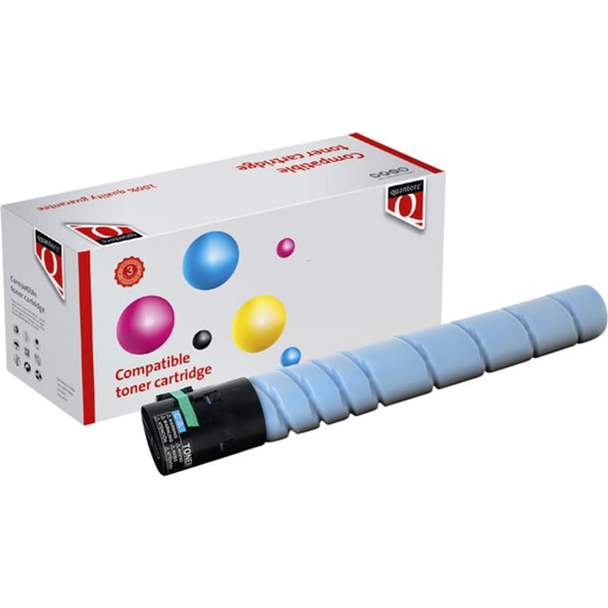 Toner Quantore alternatief tbv Konica Minolta TN-216C blauw