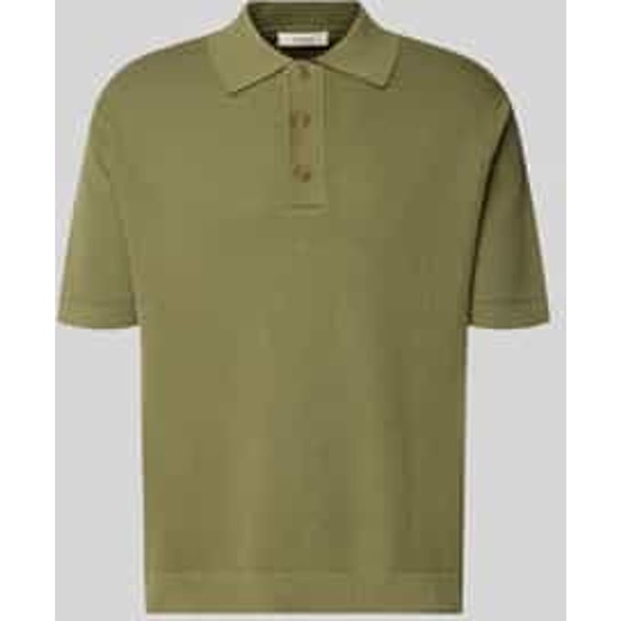 Relaxed fit Poloshirt van puur katoen Model 'DANE'