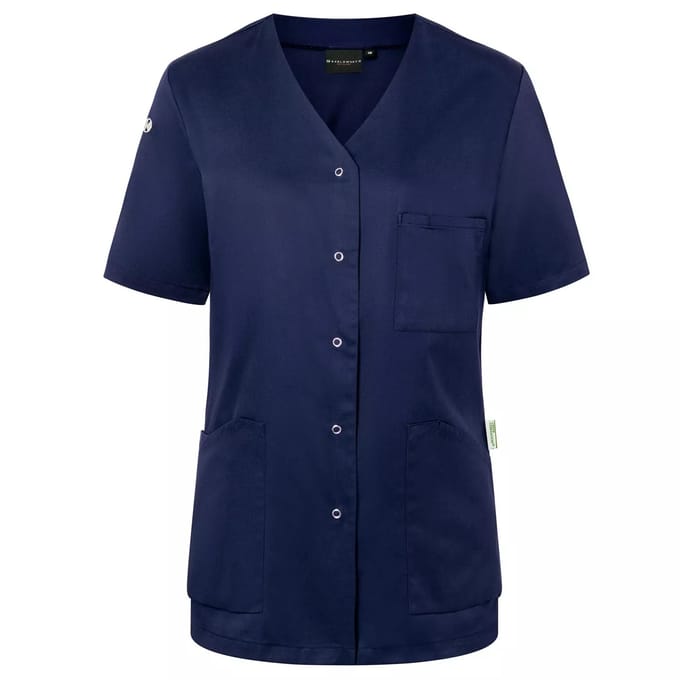 Karlowsky Dames/Dames Essential Werkoverall met korte mouwen (Marine)