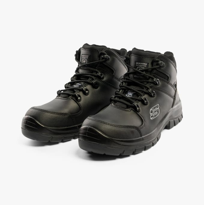 Skechers Work 200187EC/BLK TROPHUS - KILRAM Heren Veiligheidslaarzen Zwart