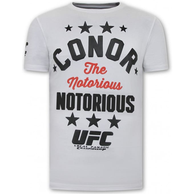 The Notorious Conor Print Shirt Heren - UFC - Wit