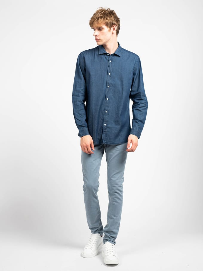 Antony Morato overhemd Mannen blauw