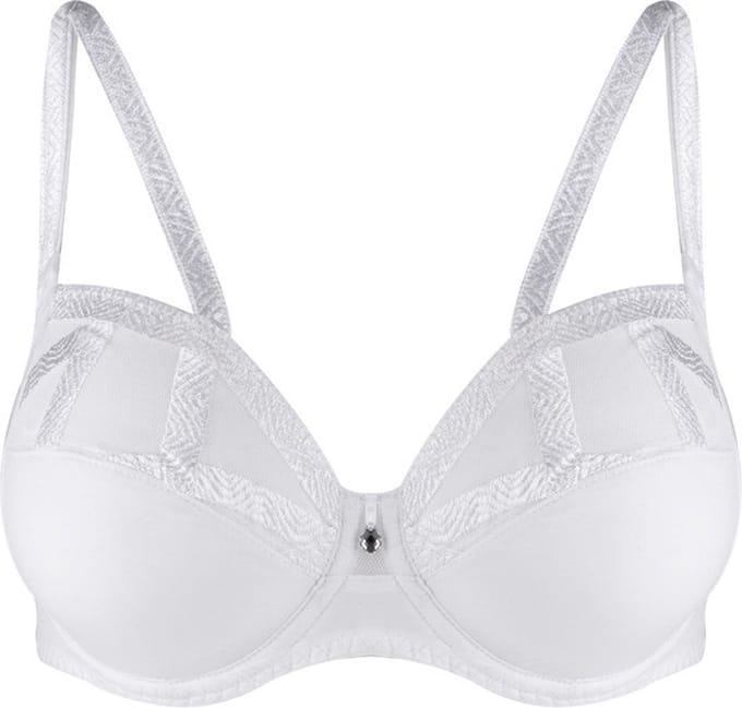 Louisa Bracq - Serie Beugel BH Wit - maat 80D - Wit