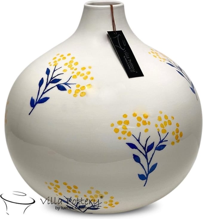 Rosario bloemen vaas 35x30