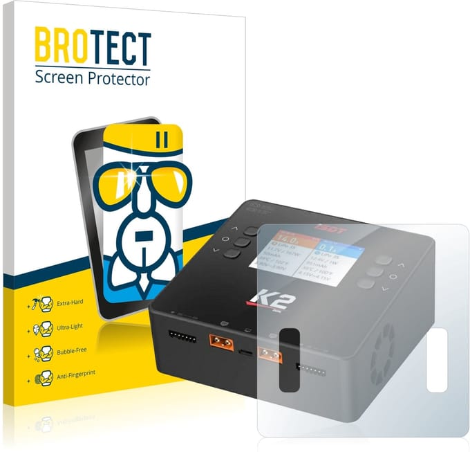 Screenprotector voor ISDT Smart Duo Charger K2 Beschermglas transparant