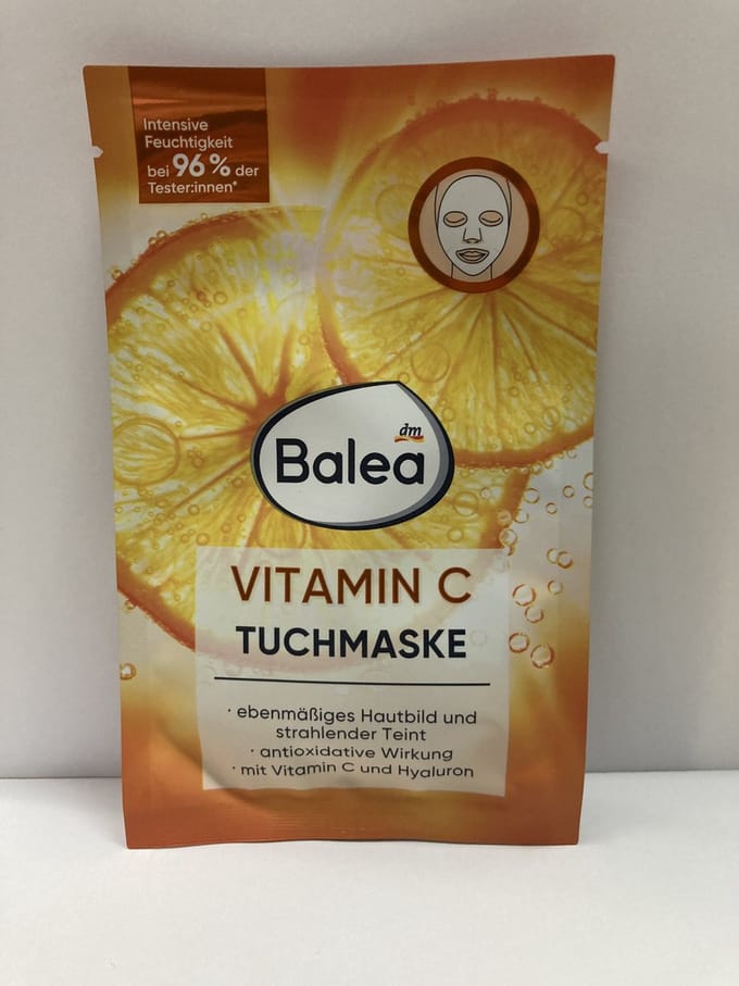 Balea vitamine c gezichtsmasker 1 stuk