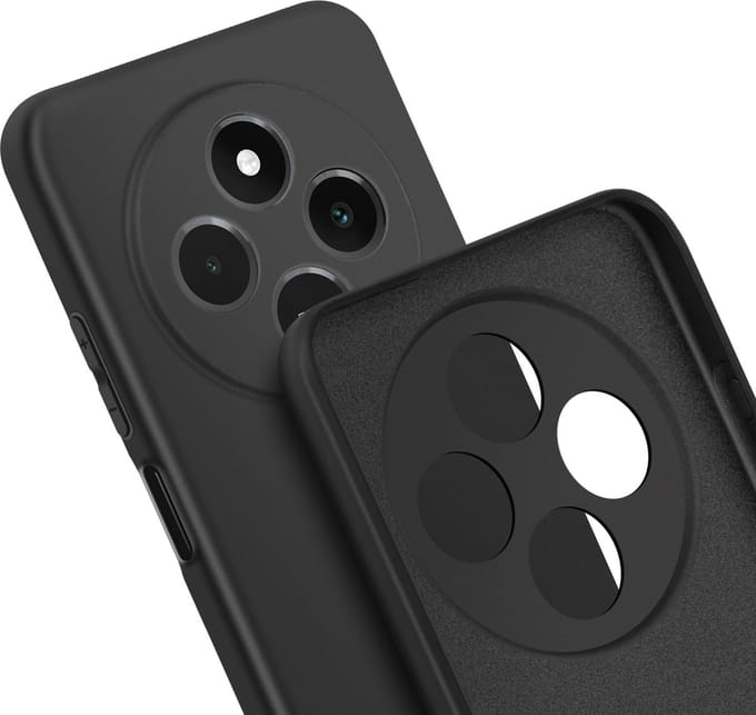 3mk, Coque pour Xiaomi Redmi 14C Antichoc Souple Mat, Zwart