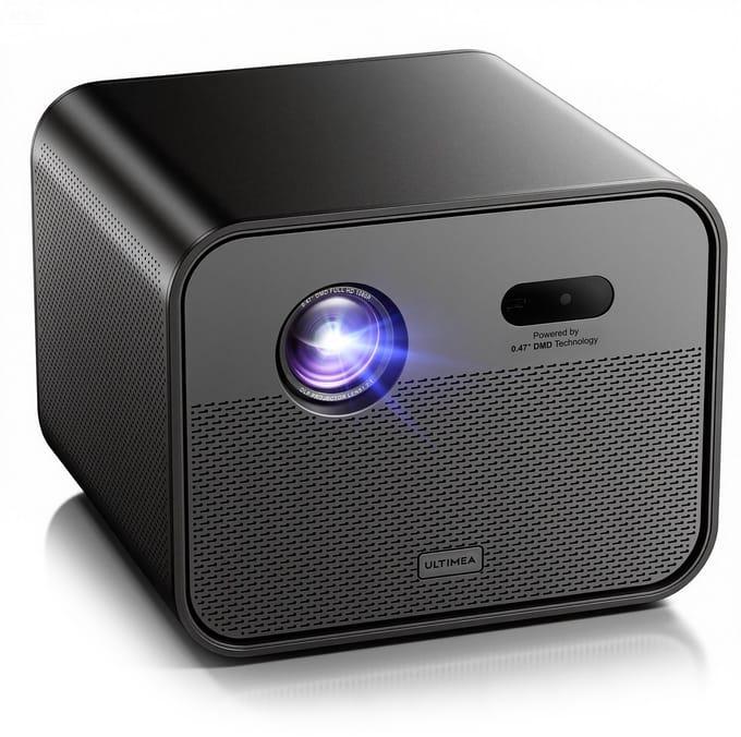 ULTIMEA Poseidon E100 - een slimme thuisbioscoop met Google TV, 4K, HDR10, Dolby Audio en 6D Keystone-correctie