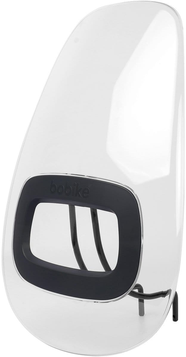 Bobike windscherm voor One en Go fietszitjes - Bobike Grey