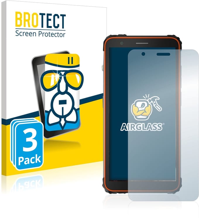 Screenprotector 3 Stuks voor Blackview BV6600 Beschermglas transparant
