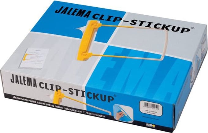 Bundelmech djois jal-clip stick-up gl zelfkl 100st | 6 stuks